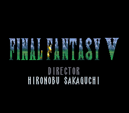 Final Fantasy V screenshot 5 for Super Famicom